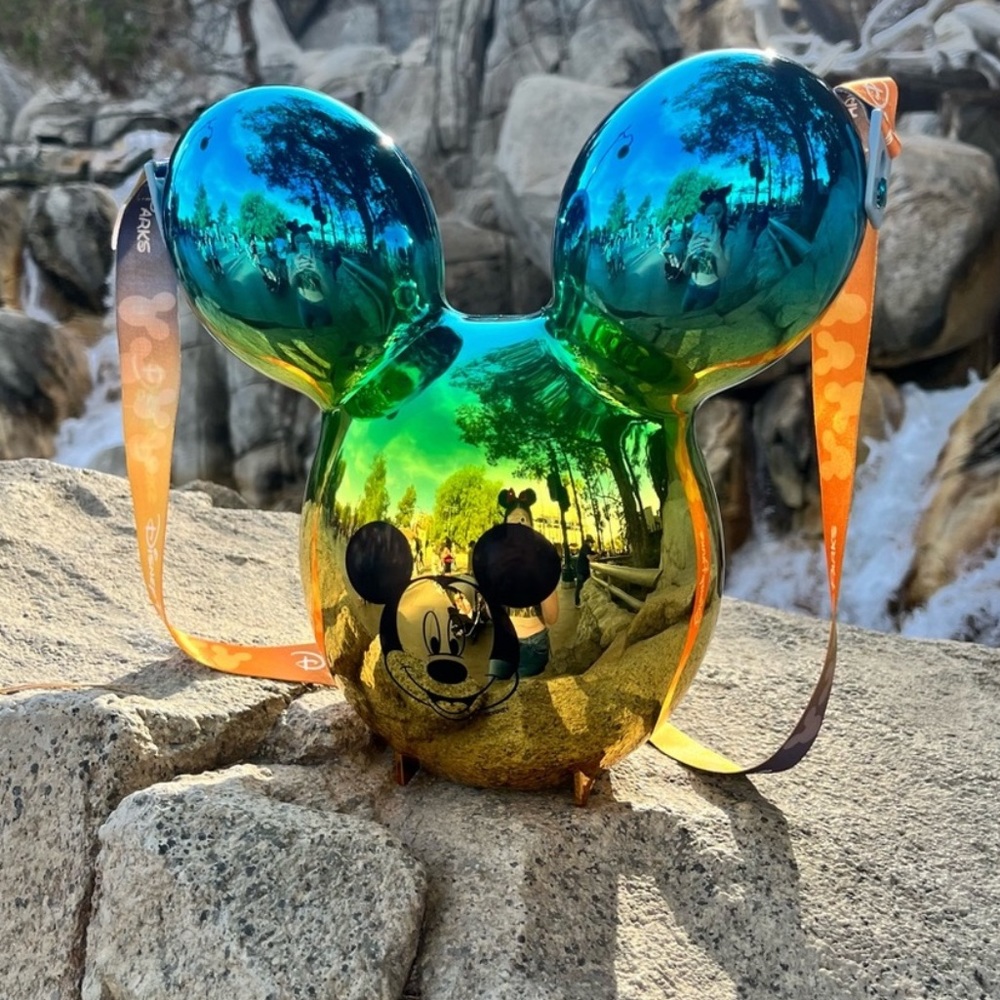 Disney Parks Mickey Sunrise Ballon Popcorn Bucket - Picture 4 of 5